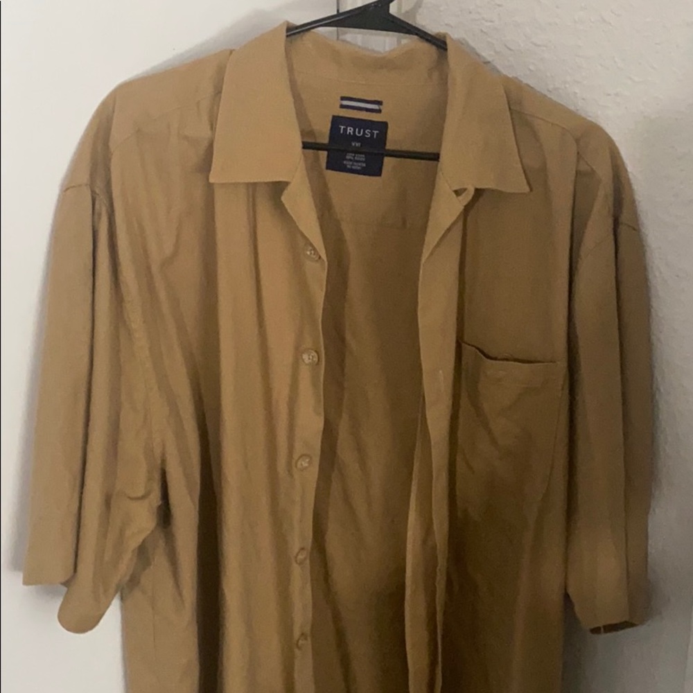 Vintage Trust Khaki Shirt XXL